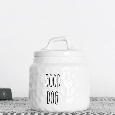 GOOD DOG CERAMIC CANISTER