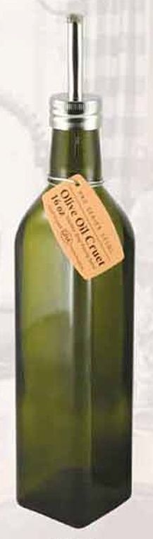Olive oil square cruet PRO series 16 oz.