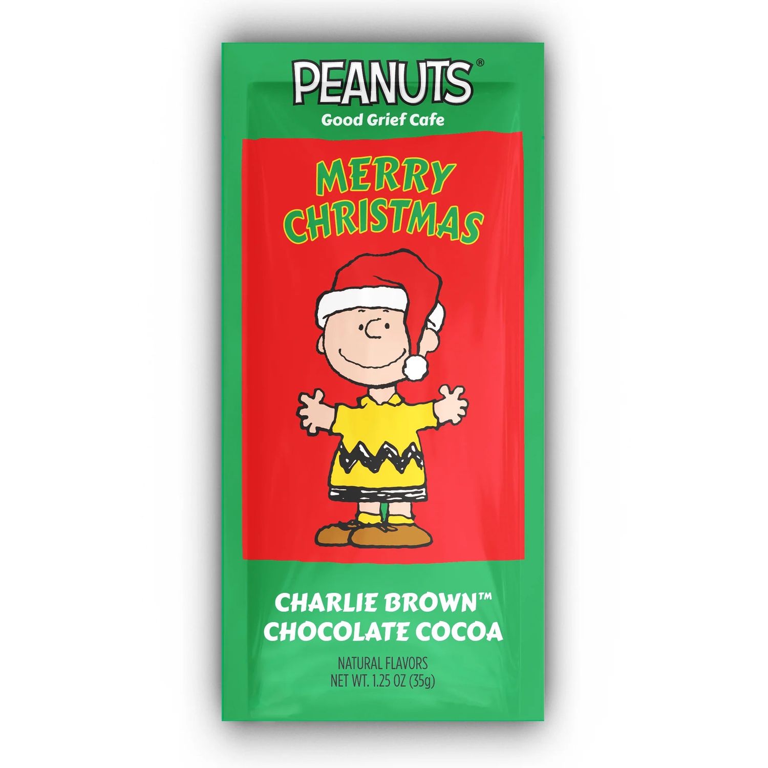 Peanuts Holiday Charlie Brown Chocolate Cocoa 1.25 oz.