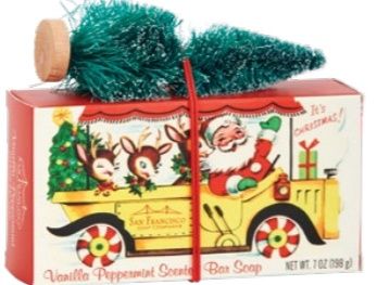 7 OZ VANILLA PEPPERMINT BATH BAR