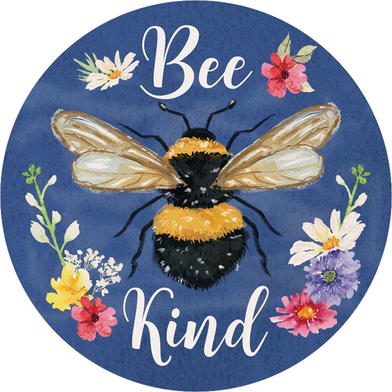 &quot;Bee kind&quot; Car Coaster