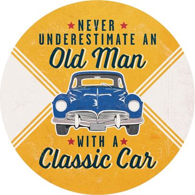 &quot;Old Man&quot;Car Coaster