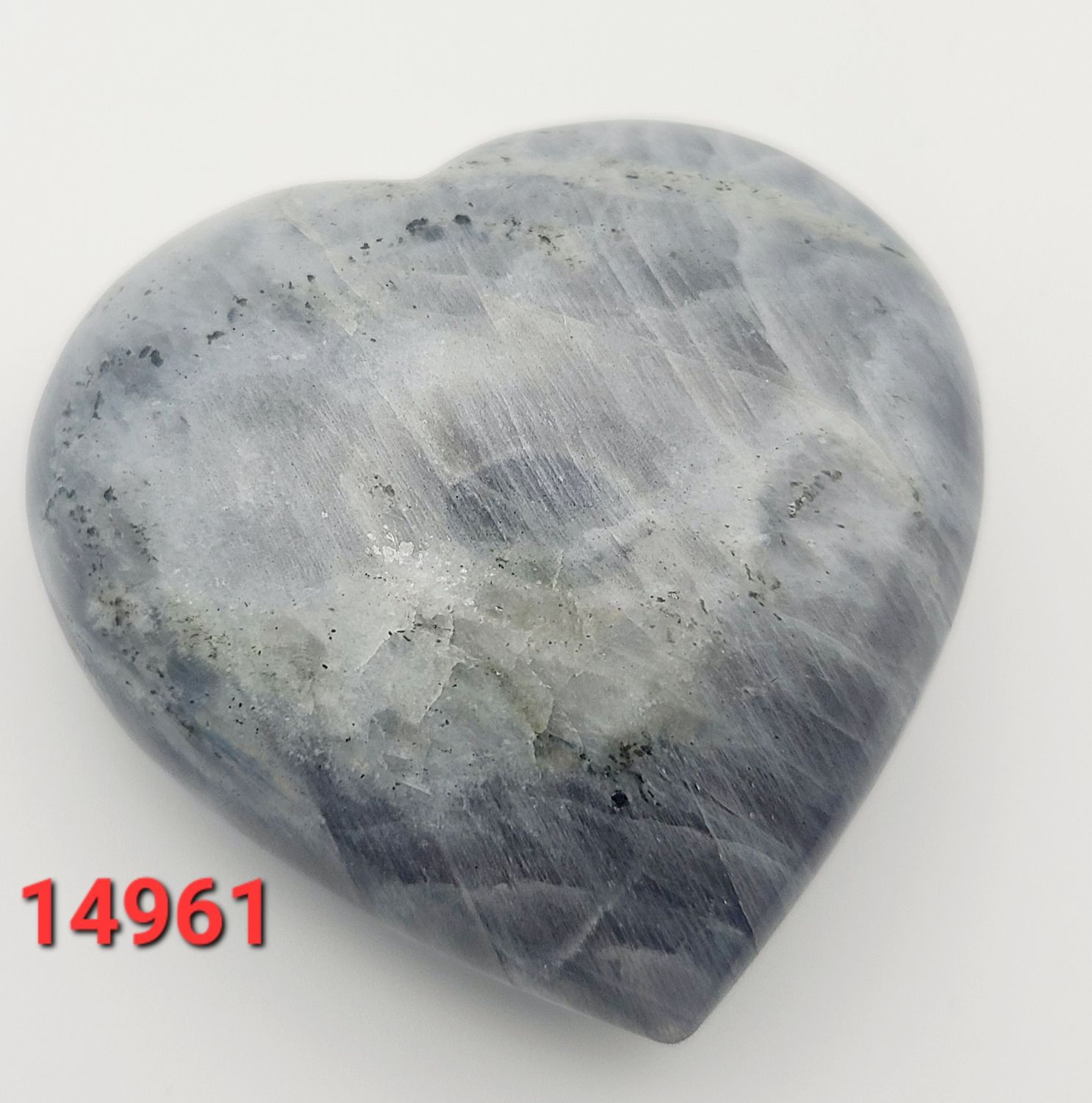 160 GRAM LABRADORITE HEART