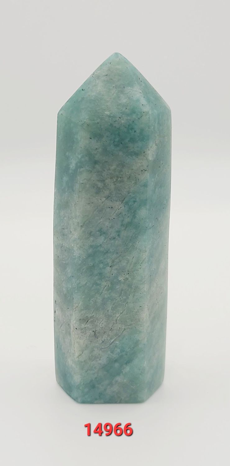 101 GRAM AMAZONITE TOWER