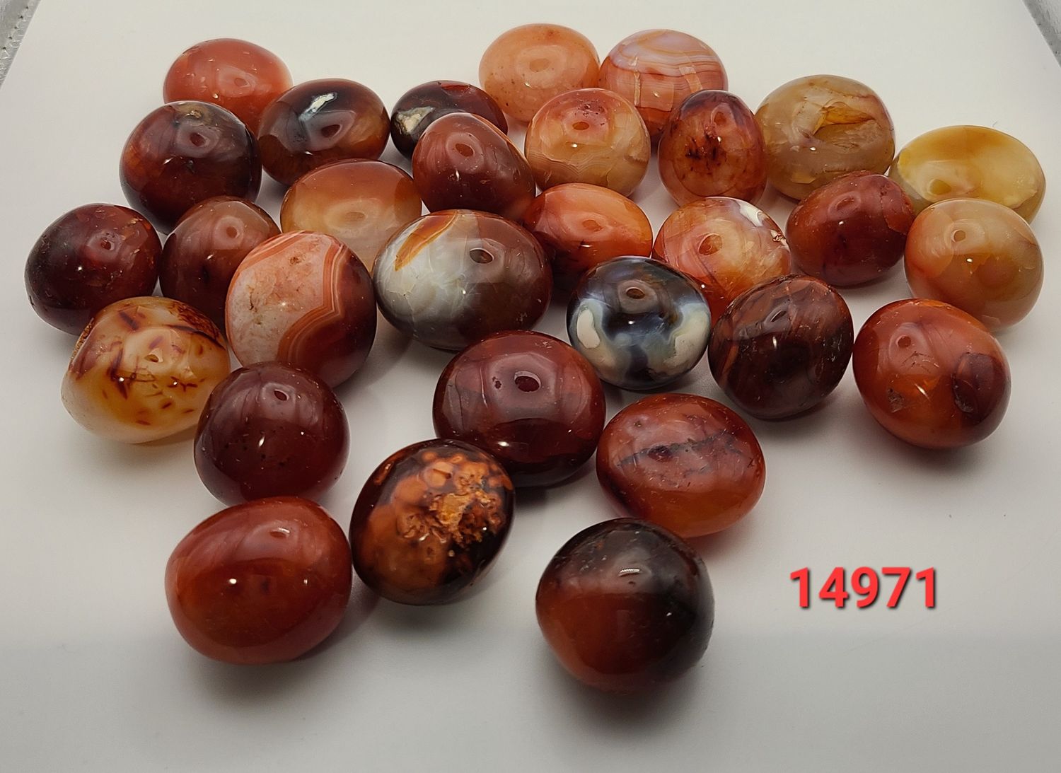 CARNELIAN WORRY STONE