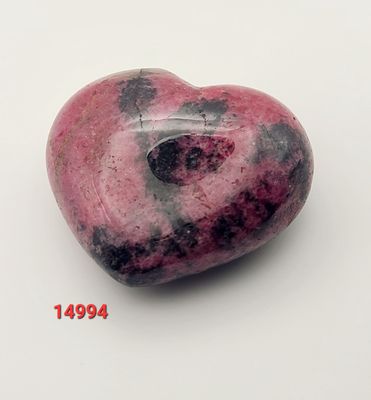 205 GRAM RHODONITE HEART