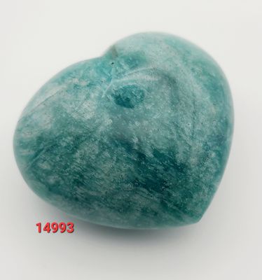 96 GRAM AMAZONITE HEART