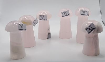PINK CALCITE MUSHROOM