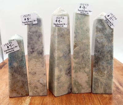 HACKMANITE-SODALITE TOWER
