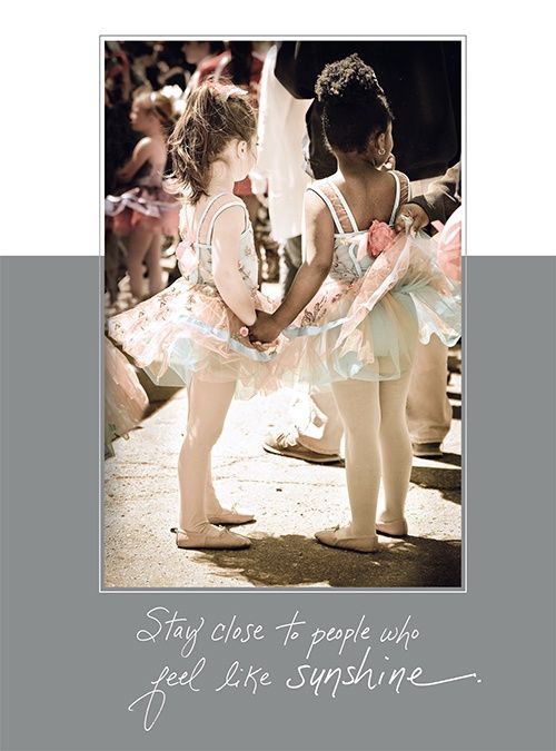 TINY DANCERS GREETING CARD
