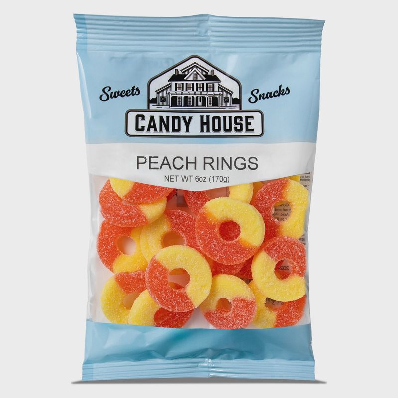 Gummi Peach Rings