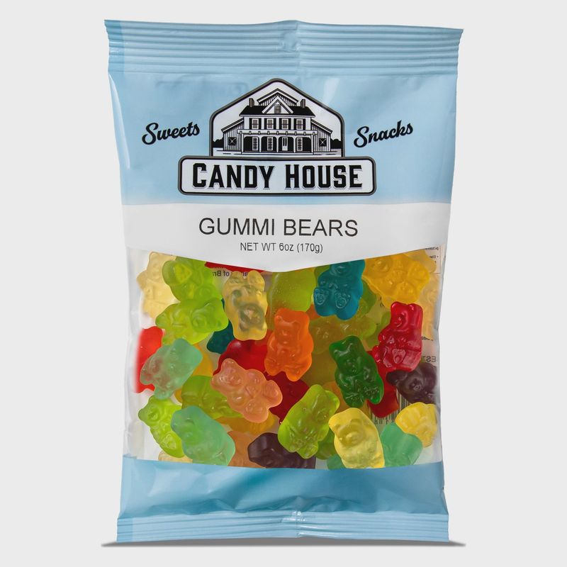 GUMMI BEARS 6 OUNCES