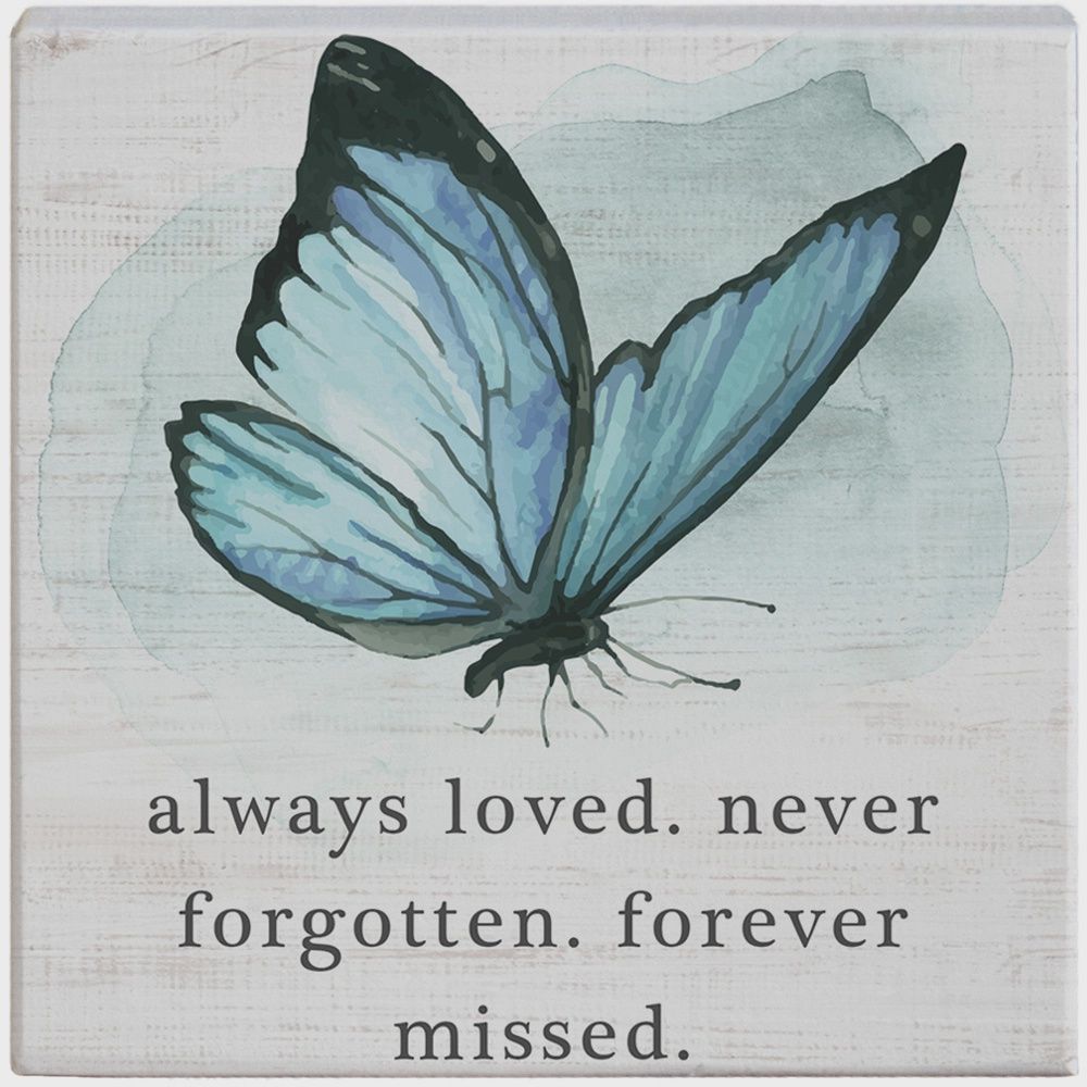 Always Loved Butterfly - Gift-A-Block