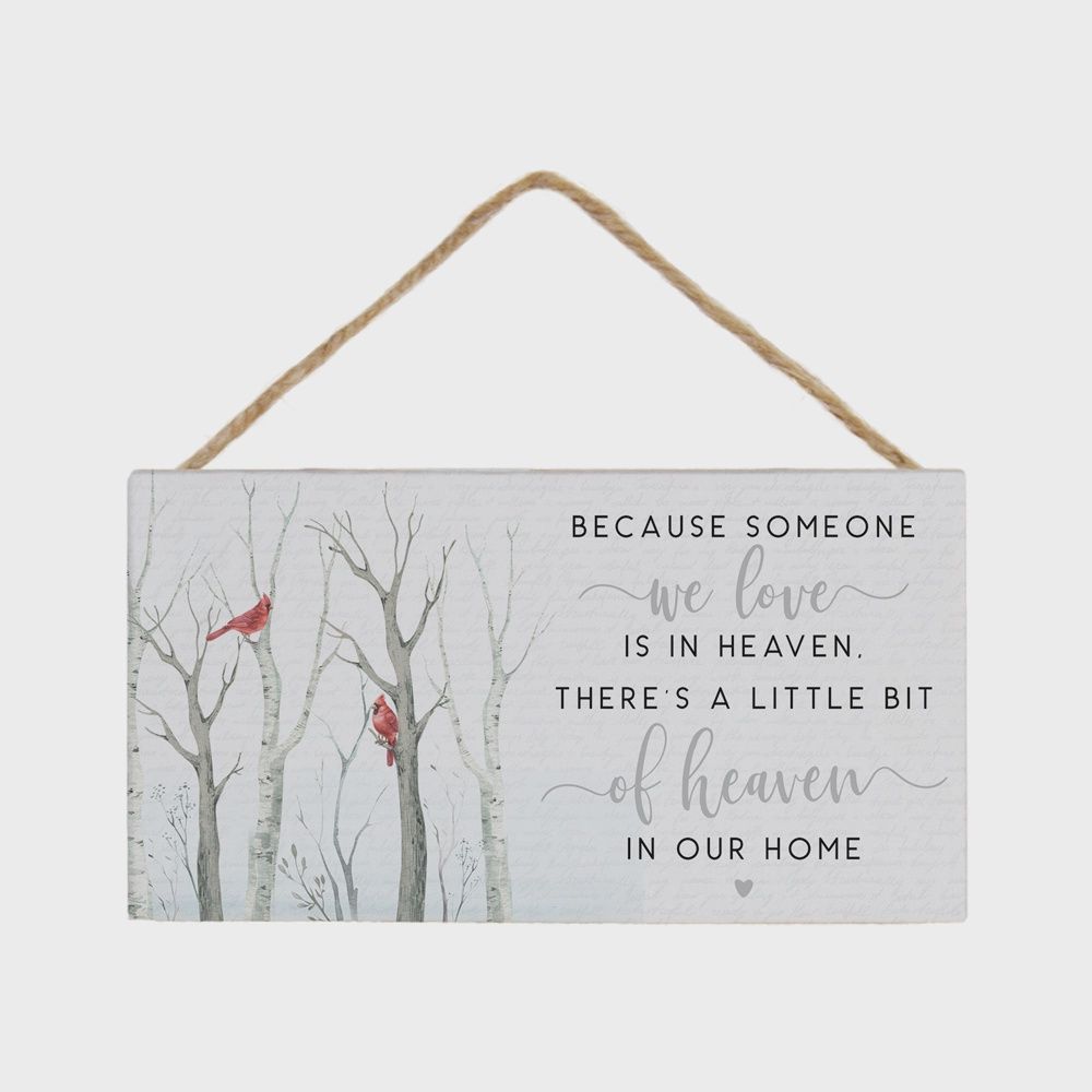 Someone We Love Cardinal HANGING SIGN