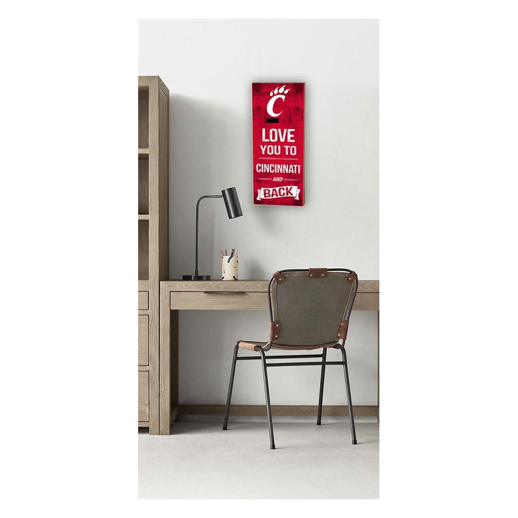 I LOVE YOU TO CINCINNATI AND BACK SIGN