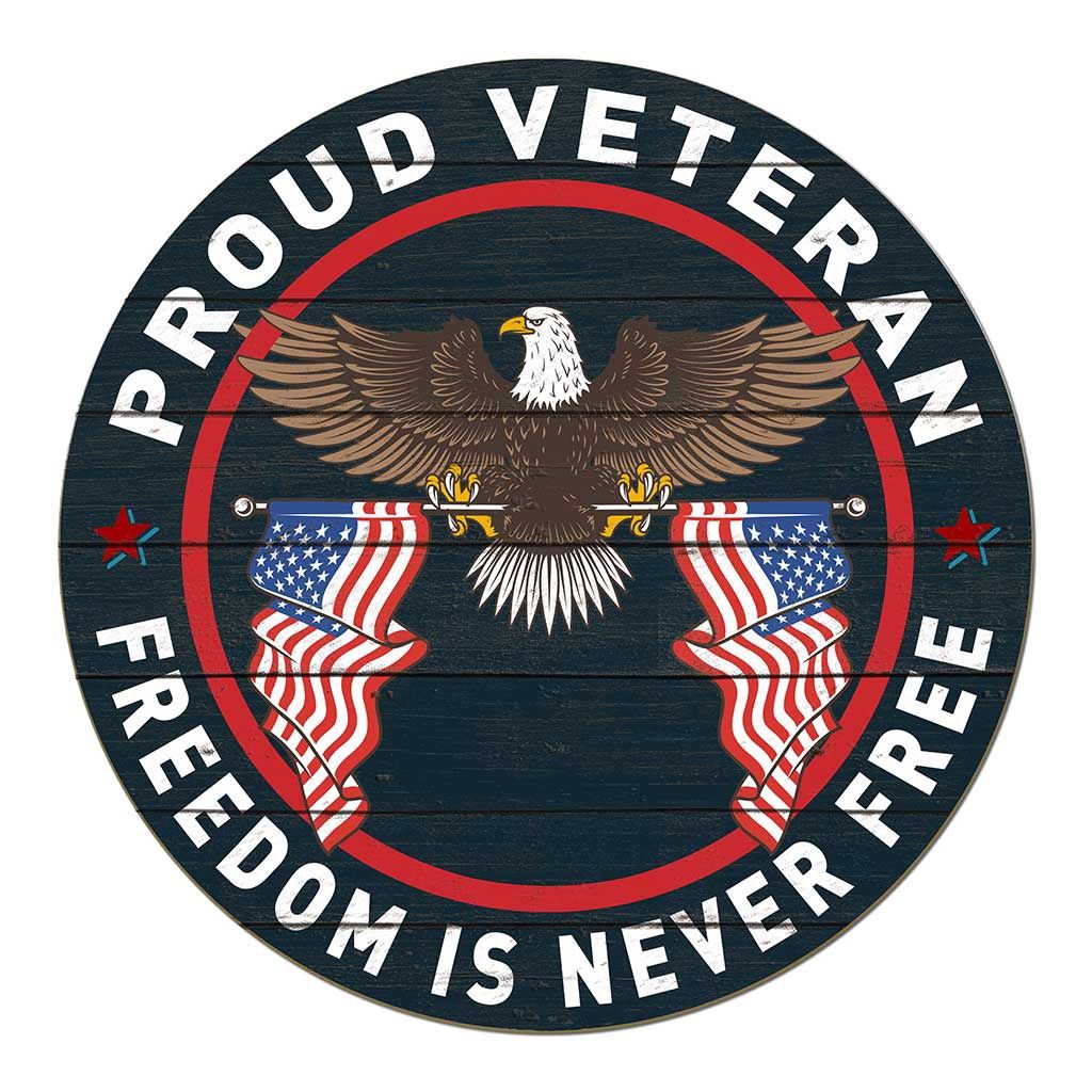 20&quot; VETERAN FULL COLOR CIRCLE SIGN