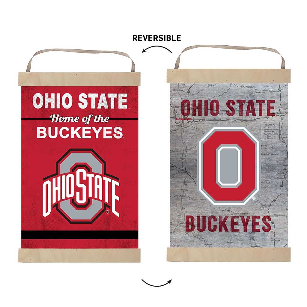Reversible Banner Home of Ohio State Buckeyes
