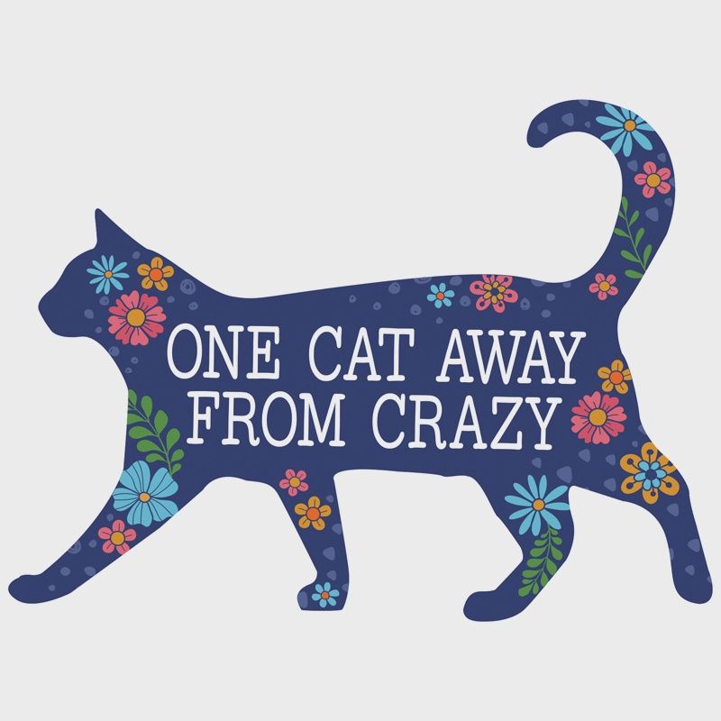 CAT CRAZY MAGNET
