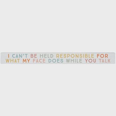 Held Responsible - Talking Stick