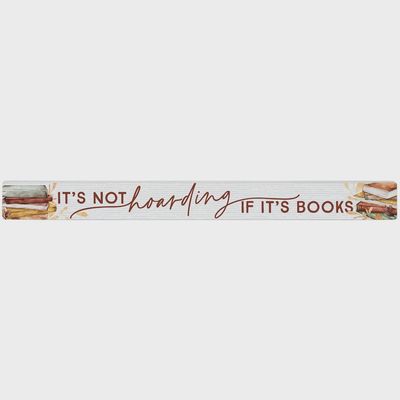 Not Hoarding Books Fall - Talking Stick