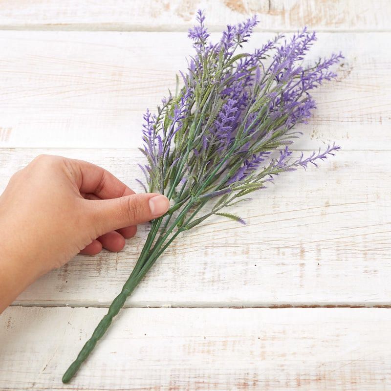 14" Artificial Lavender Floral Spray