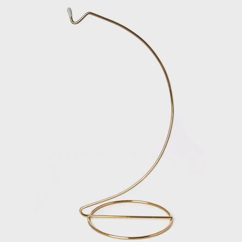 9&quot; Gold Metal Ornament Stand
