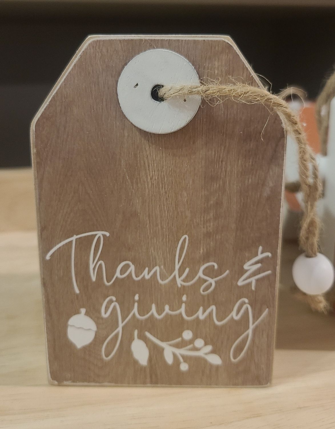 FALL TABLE TOP SIGN FALL TAG, PATTERN: THANKSGIVING