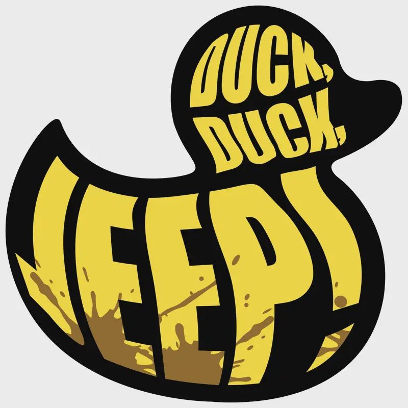 &quot;Duck Duck&quot; Magnet