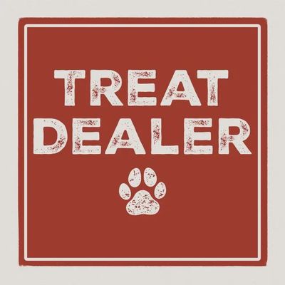 Treat Dealer Square House Coaster