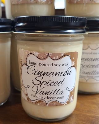 CINNAMON SPICED VANILLA  CANDLE