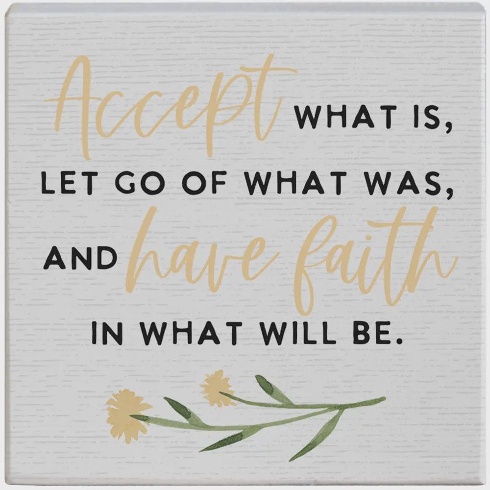 Accept What Is - Gift-A-Block