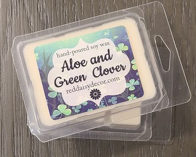 ALOE AND GREEN CLOVER WAX MELT
