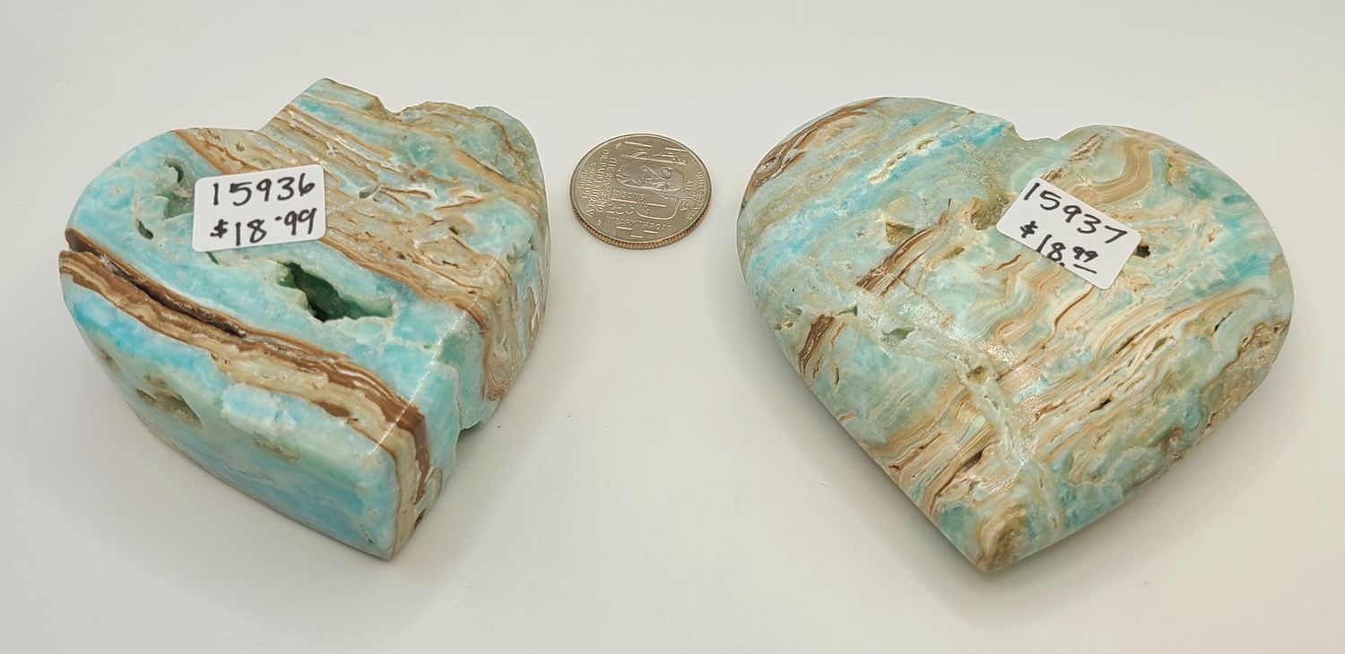 BLUE ARGONITE STONE, WEIGHT: 250 GRAMS