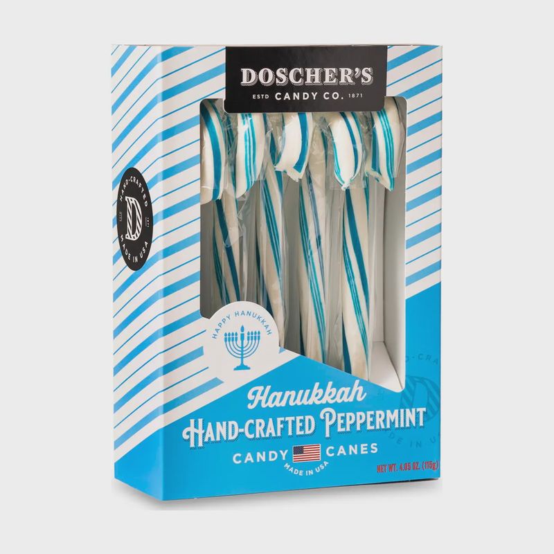 Doscher&#39;s Famous Hanukkah Candy Canes