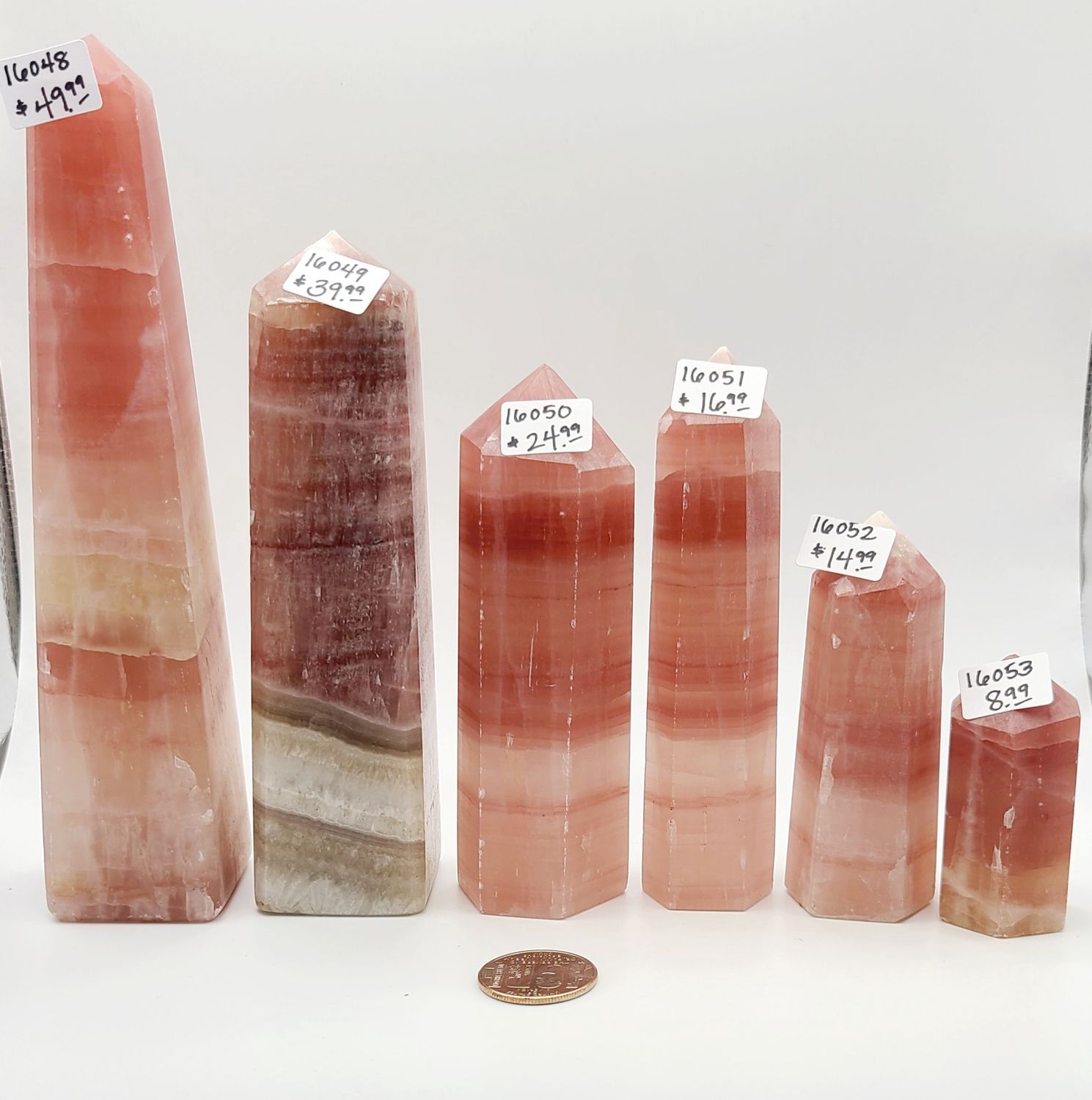ROSE CALCITE, WEIGHT: 519 GRAMS