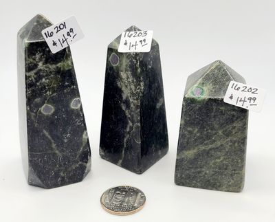 RUBY ZOISITE (ANYOLITE) TOWER