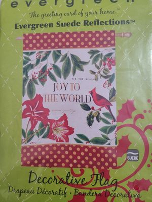 JOY TO THE WORLD HOUSE FLAG