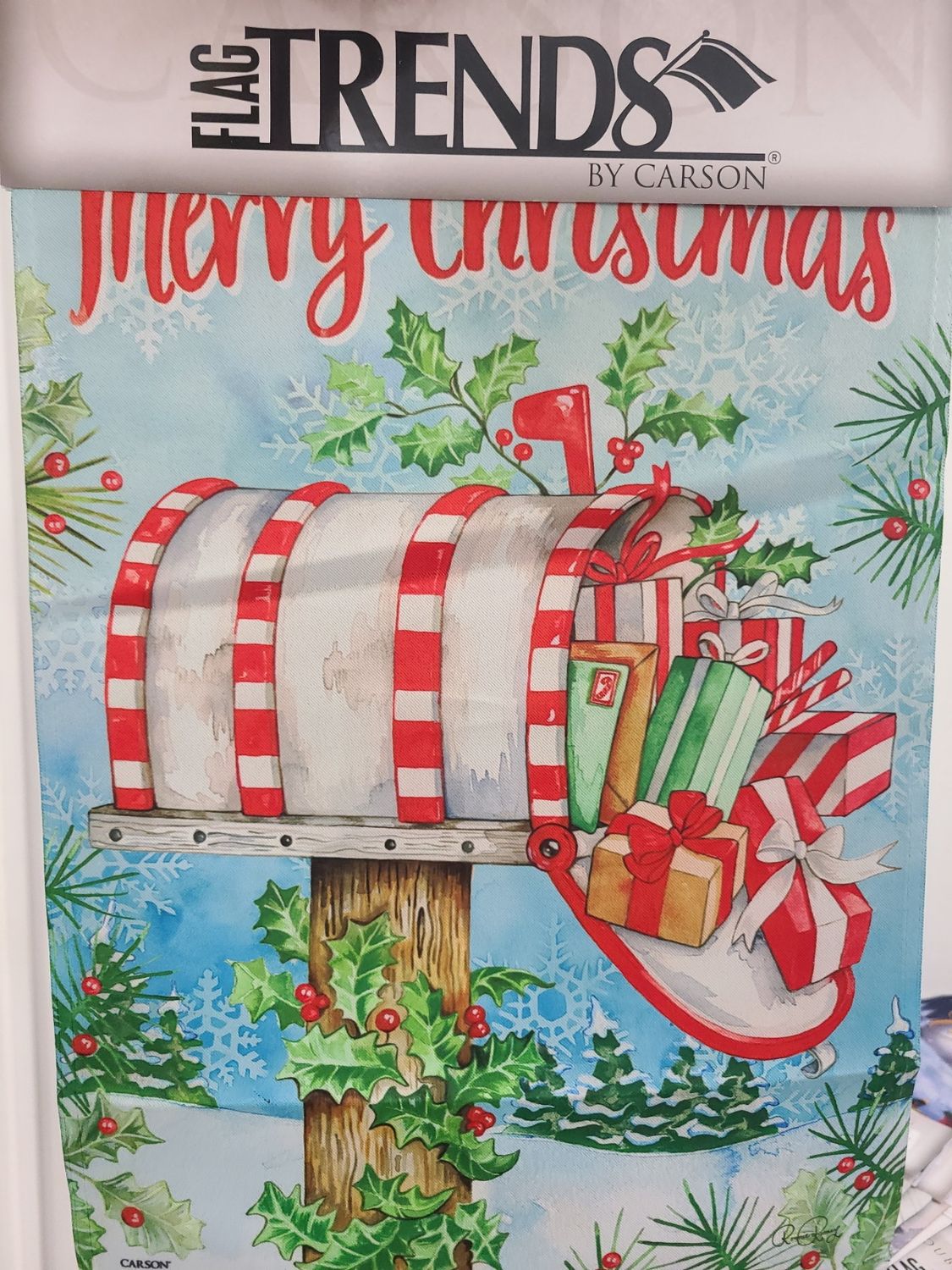 GARDEN FLAG-HOLIDAY DELIVERY