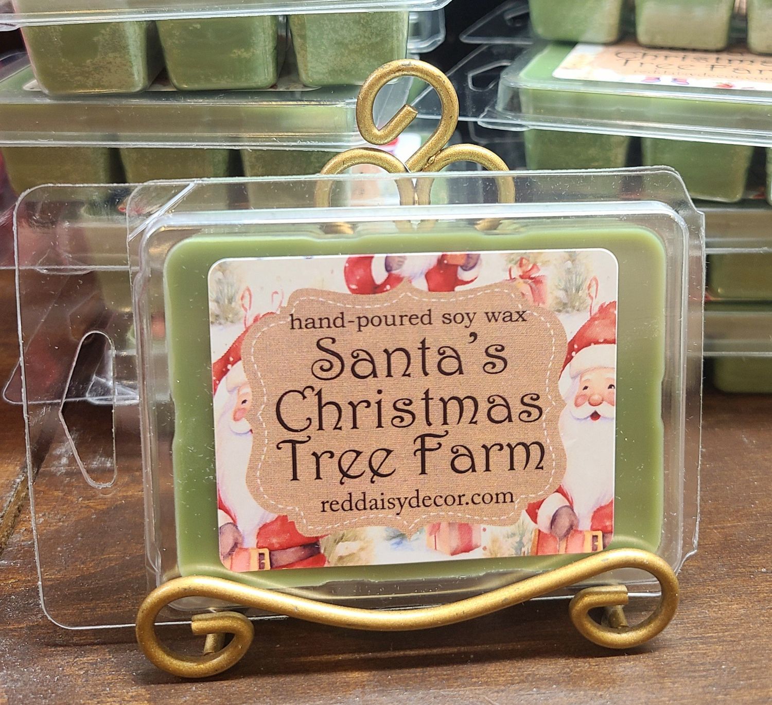 SANTA&#39;S CHRISTMAS TREE FARM WAX MELT