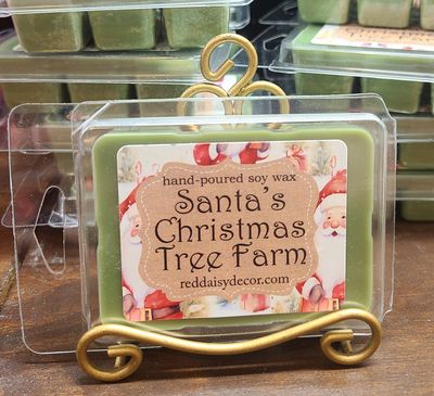 SANTA&#39;S CHRISTMAS TREE FARM WAX MELT