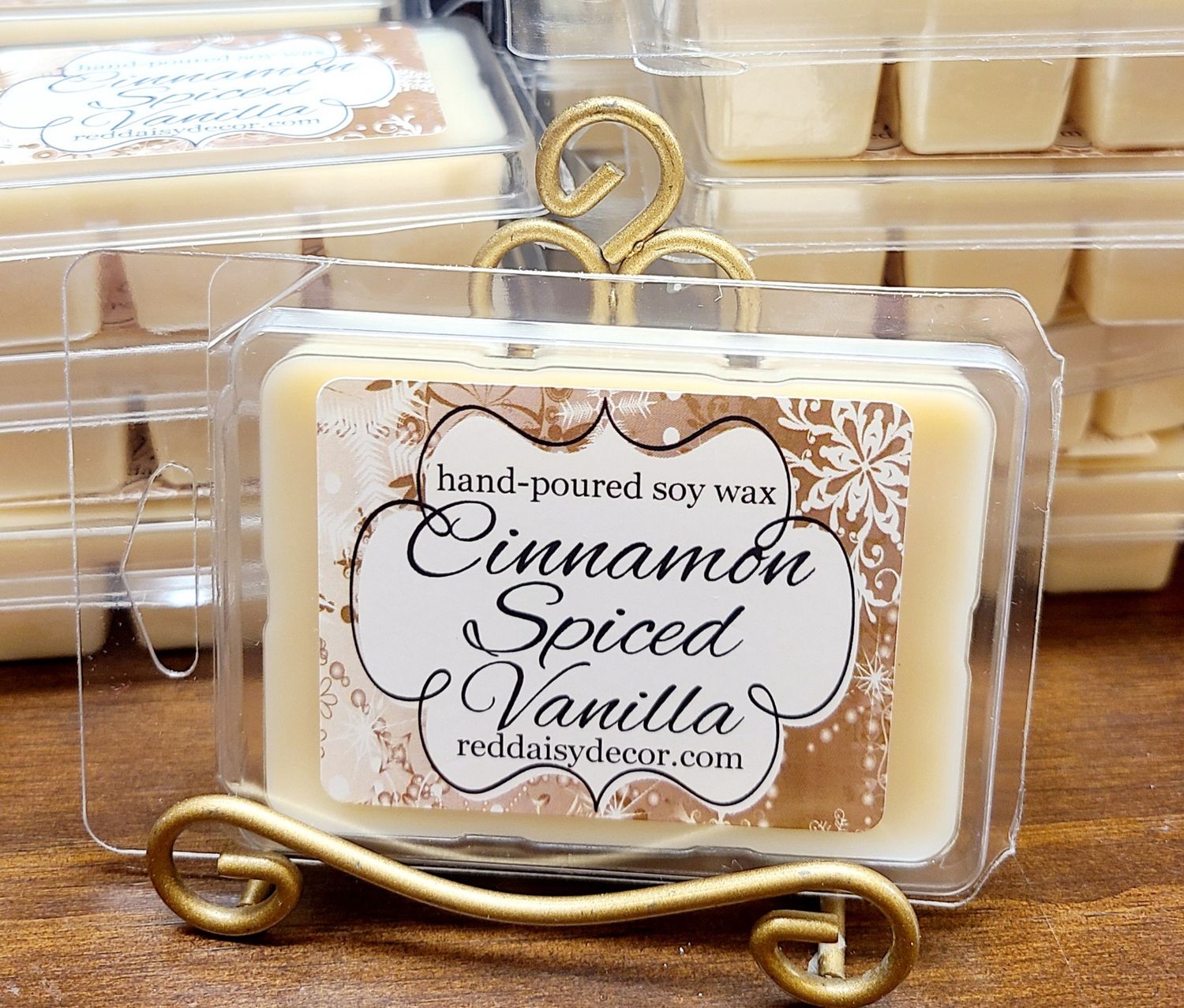 CINNAMON SPICED VANILLA WAX MELT