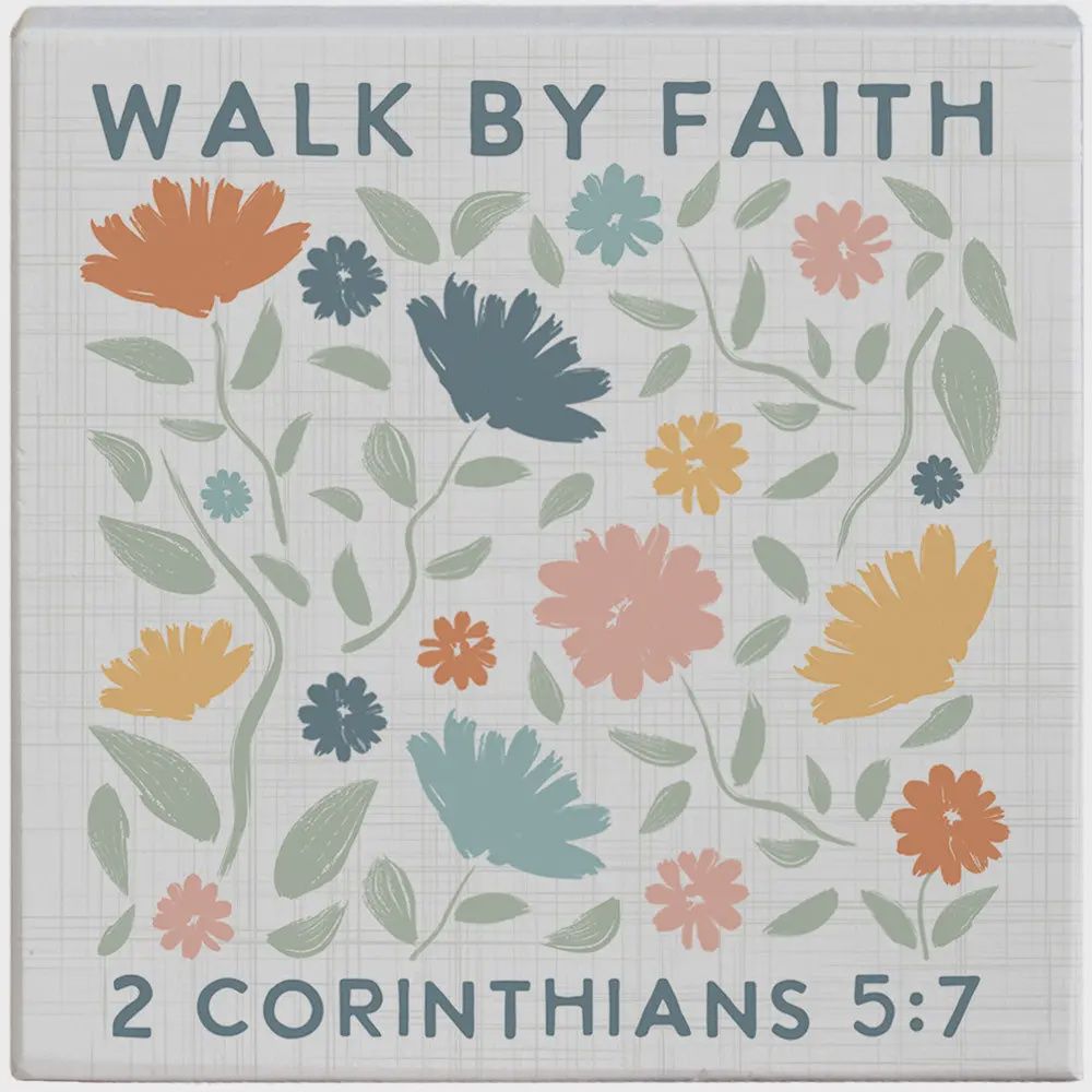 Walk By Faith Flowers - Gift-A-Block