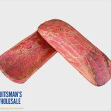 HANDCARVED WOOD BOWL, Colour: RED