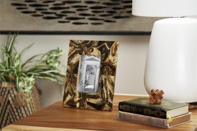 HANDMADE HORN PHOTO FRAME