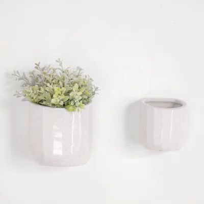 CERAMIC WALL POCKET, Size: SM