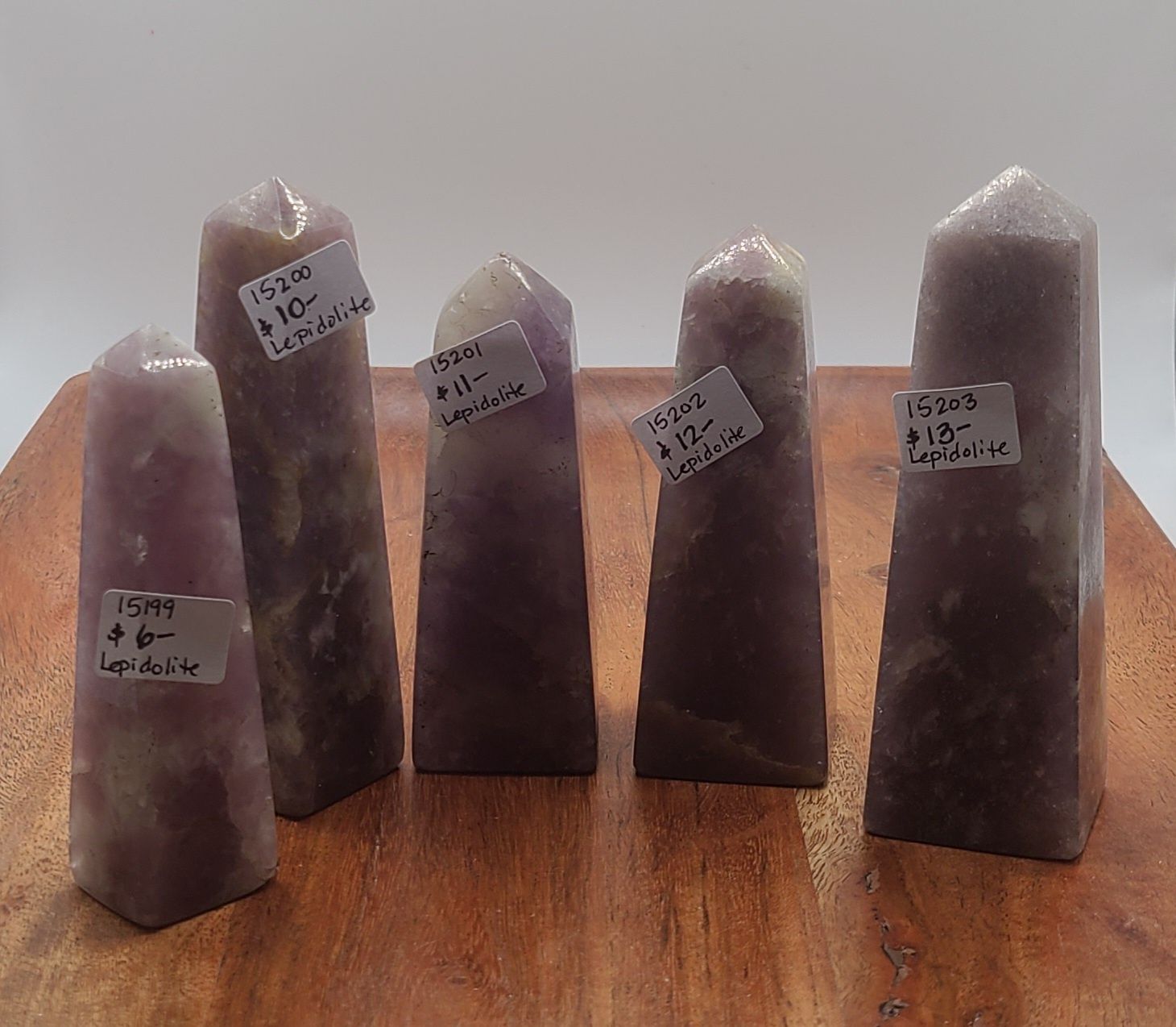 LEPIDOLITE TOWER, Size: 15199 84 GRAMS