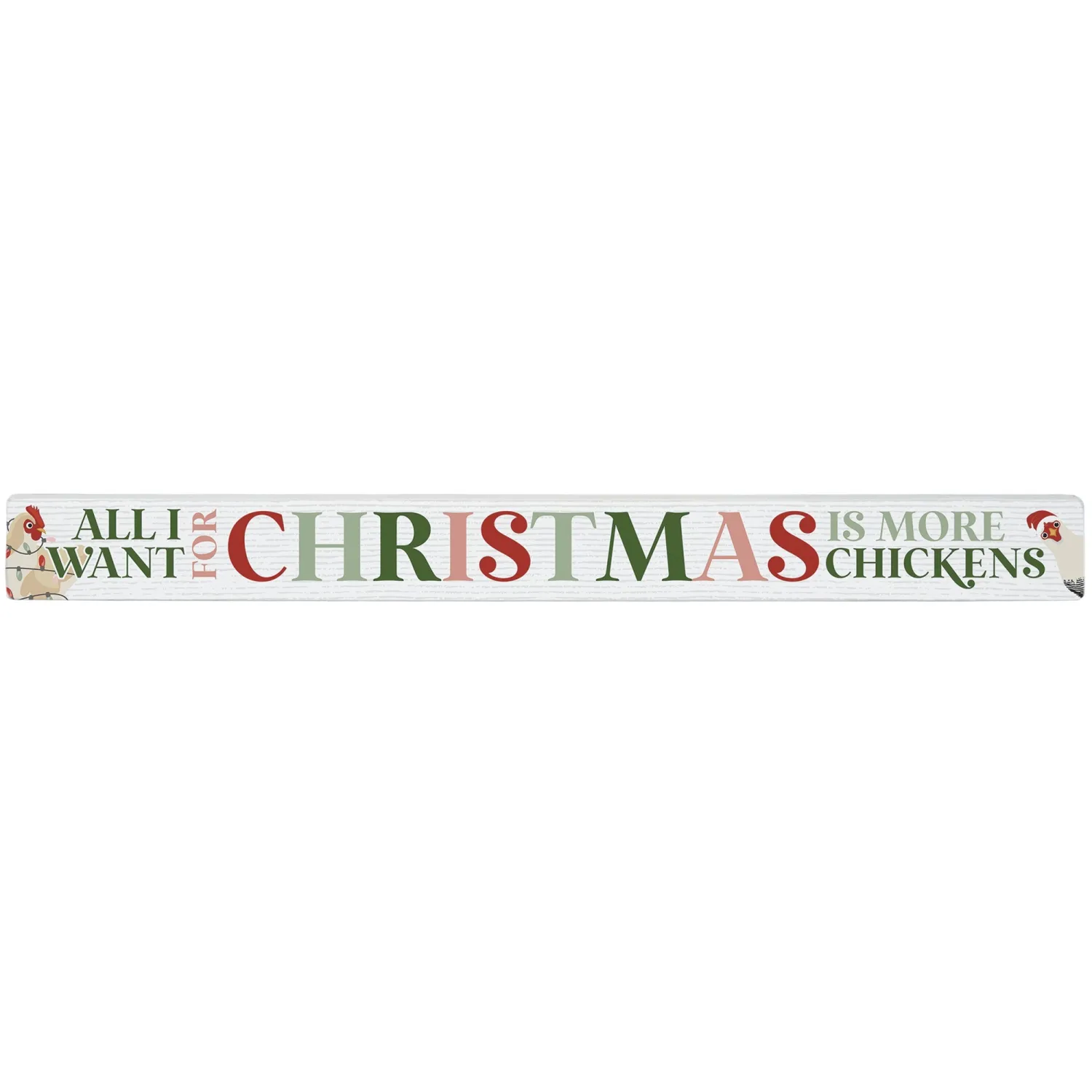 Want Christmas Chickens TALKING STICK