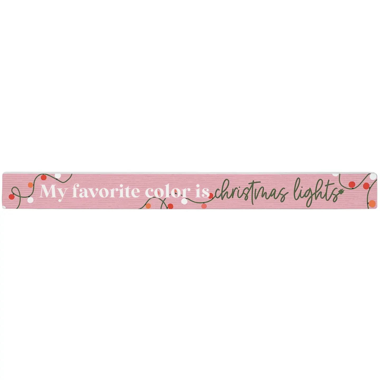 Favorite Color Christmas Pink TALKING STICK