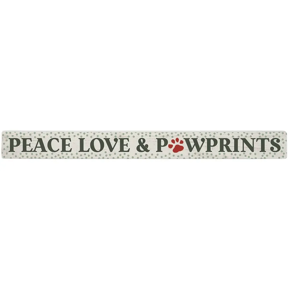Peace &amp; Pawprints Dots Christmas TALKING STICK