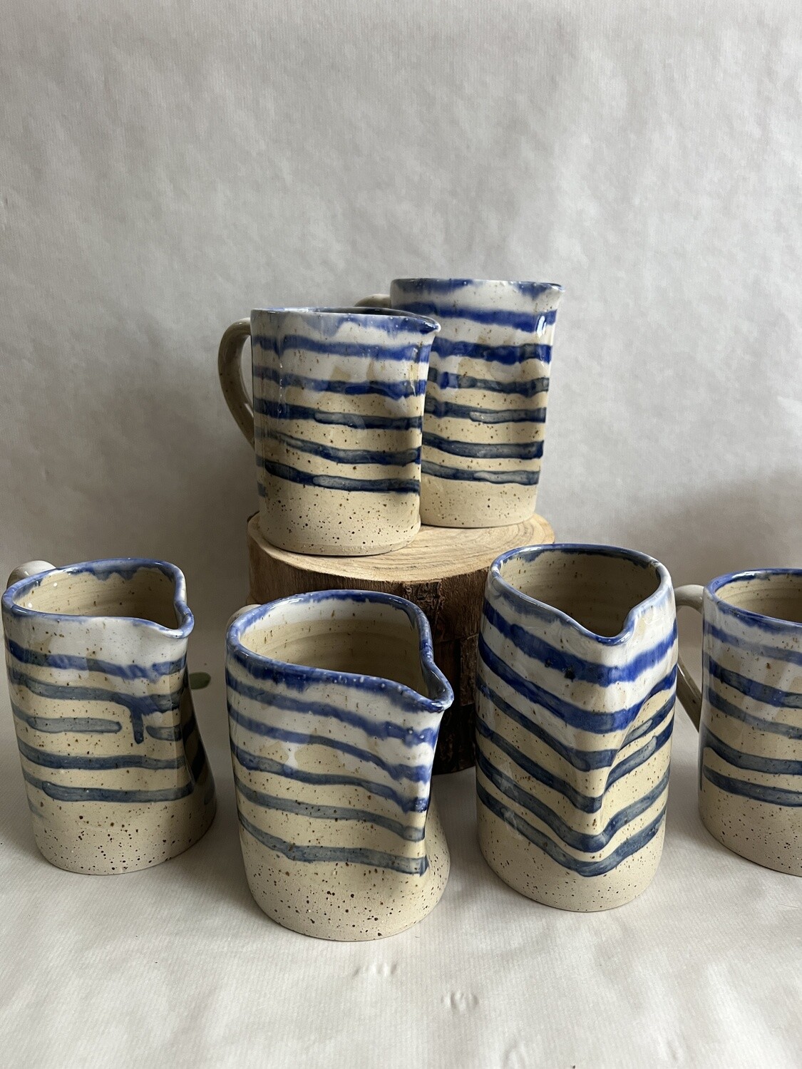 Jolie carafe rayée
